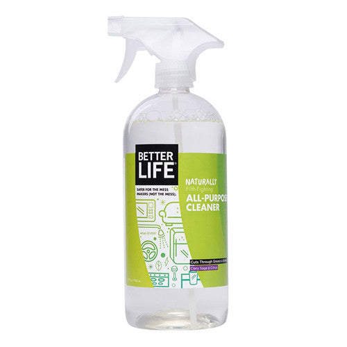 Better Life What-Ever Natural All-Purpose Cleaner Clary Sage And Citrus - 32 Oz